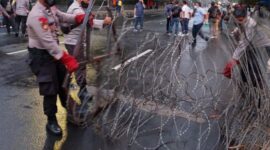 Unjuk rasa Badan Eksekutif Mahasiswa Seluruh Indonesia (BEM SI). (Instagram.com/@bogor24update)
