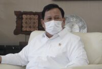 Menteri Pertahanan, Prabowo Subianto. (Instagram.com/@kemhanri)