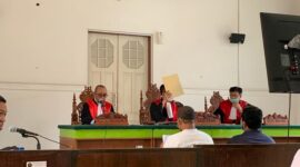 Sidang gugatan PT OSS Al Masarat Internasional CO asal Arab Saudi terhadap PT Zarinda di PN Makassar. (Dok. Kuasa Hukum OSS Al Masarat Internasional CO, Yoyo Arifardhani)