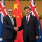 Perdana Menteri Australia Anthony Albanese melakukan pertemuan bilateral dengan Presiden Cina Xi Jinping. (Instagram.com/@albomp)
