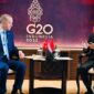Presiden Jokowi melakukan pertemuan bilateral dengan Presiden Turki, Recep Tayyip Erdogan. (Dok. Setkab.go.id)
