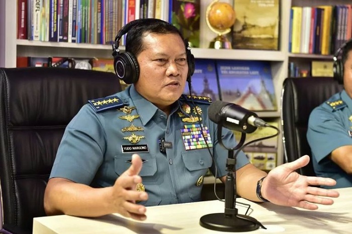 Kepala Staf Angkatan Laut (Kasal) Laksamana TNI Yudo Margono yang diusulkan Presiden Joko Widodo sebagai Panglima TNI. (Instagram.com/@yudo_margono88) 
