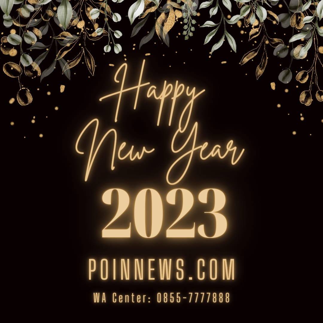 Tim Media Online Poinnews.com Mengucapkan Selamat Tahun Baru 2023