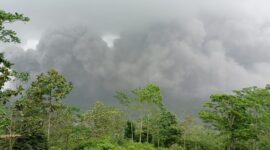 Awan Panas Guguran (APG) Semeru. (Dok. BNPB)
