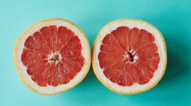 Manfaat Konsumsi Jeruk Bali. (Pexes.com/
Laker)