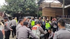 Rekonstruksi Kecelakaan Mahasiswa UI. (Dok. Korlantas.polri.go.id)