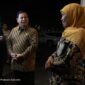 Menteri Pertahanan (Menhan) Prabowo Subianto dan Gubernur Jawa Timur Khofifah Indar Parawansa. (Dok. Tim Media Prabowo Subianto) 