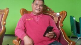 Jurnalis justicecyberonline.com, Nanang Makruf. (Dok. Fin)
