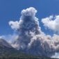 Gunung Merapi kembali muntahkan awan panas guguran. (Dok. BNPB) 
