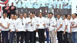 Presiden Jokowi menghadiri acara Musyawarah Rakyat Relawan Pro Jokowi. (Foto Dok. Ist)