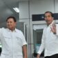 Presiden Jokowi dengan Menteri Pertahanan Prabowo Subianto. (Dok. Setkab.go.id)
