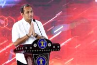 Wakil Menteri Hukum dan HAM (Wamenkumham) Edward Omar Sharif Hiariej atau Eddy Hiariej. (Dok. Kanimbelawan.kemenkumham.go.id)
