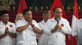 Deklarasi dukungan Projo kepada Capres Koalisi Indonesia Maju Prabowo Subianto. (Dok. Tim Media Prabowo Subianto)