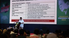 'Deklarasi Setia Prabowo: Dukungan Prabowo Presiden 2024' di Hotel Kartika Chandra, Jl Gatot Subroto, Jakarta Selatan. (Dok. Tim Media Prabowo)