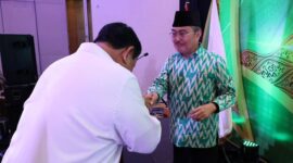 Prabowo Subianto di acara Dialog Cendekia yang digagas Ikatan Cendekiawan Muslim Indonesia (ICMI) di Makassar. (Dok. Tim Media Prabowo Subianto)