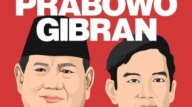 Pasangan Calon presiden Prabowo Subianto dan Cawapres Gibran Rakabuming Raka. (Dok. Istimewa)