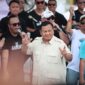Calon Presiden Koalisi Indonesia Maju Prabowo Subianto menghadiri acara 'Masak Besar Youtuber Chef Bobon Santoso bersama Relawan Kopra (Konco Prabowo)' di Cilincing, Jakarta Utara.(Dok. Tim Media Prabowo-Gibran)
