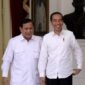 Calon Presiden No Urut 02, Prabowo Subianto bersama Presiden Jokowi. (Dok. Presidenri.go.id)