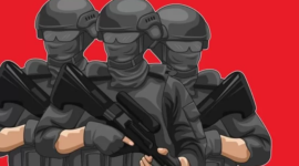 Ilustrasi Detasemen Khusus (Densus) 88 Antiteror Polri. (Dok. Poinnews.com/M Rifai Azhari)