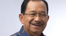 Mantan Menteri Negara Pendayagunaan BUMN Tanri Abeng meninggal dunia. (Dok. lm.tau.ac.id)