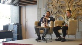 Wakil Menteri Pertanian (Wamentan), Sudaryono saat menghadiri diskusi Persatuan Pelajar Indonesia (PPI) di Jepang yang bertajuk Prioritas Pembangunan Pertanian di Pemerintahan Prabowo. (Dok. Kementan)