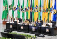 Deputi Bidang Ketersediaan dan Stabilisasi Pangan NFA, I Gusti Ketut Astawa Rapat Koordinasi Pengendalian Inflasi Daerah di Kemendagri. (Dok. Bapanas)