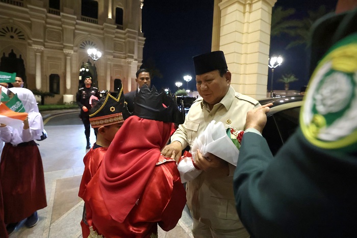 Momentum kerja sama strategis saat Prabowo bertemu Putra Mahkota Saudi di Jeddah, awal tangkap peluang energi dan investasi. (Dok. Tim Mdia Prabowo)