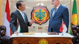 Pertemuan bilateral Indonesia-Palestina hasilkan kerja sama pertanian strategis. (Dok. Kementan)