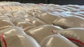 Beras Food Station Cipinang oplosan dijual premium, mutu rendah. (Dok. Kementan)