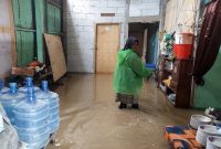 Banjir dan mengakibatkan rumah terendam di Kabupaten Sinjai, Sulawesi Selatan. (Dok. BPBD Kabupaten Sinjai)